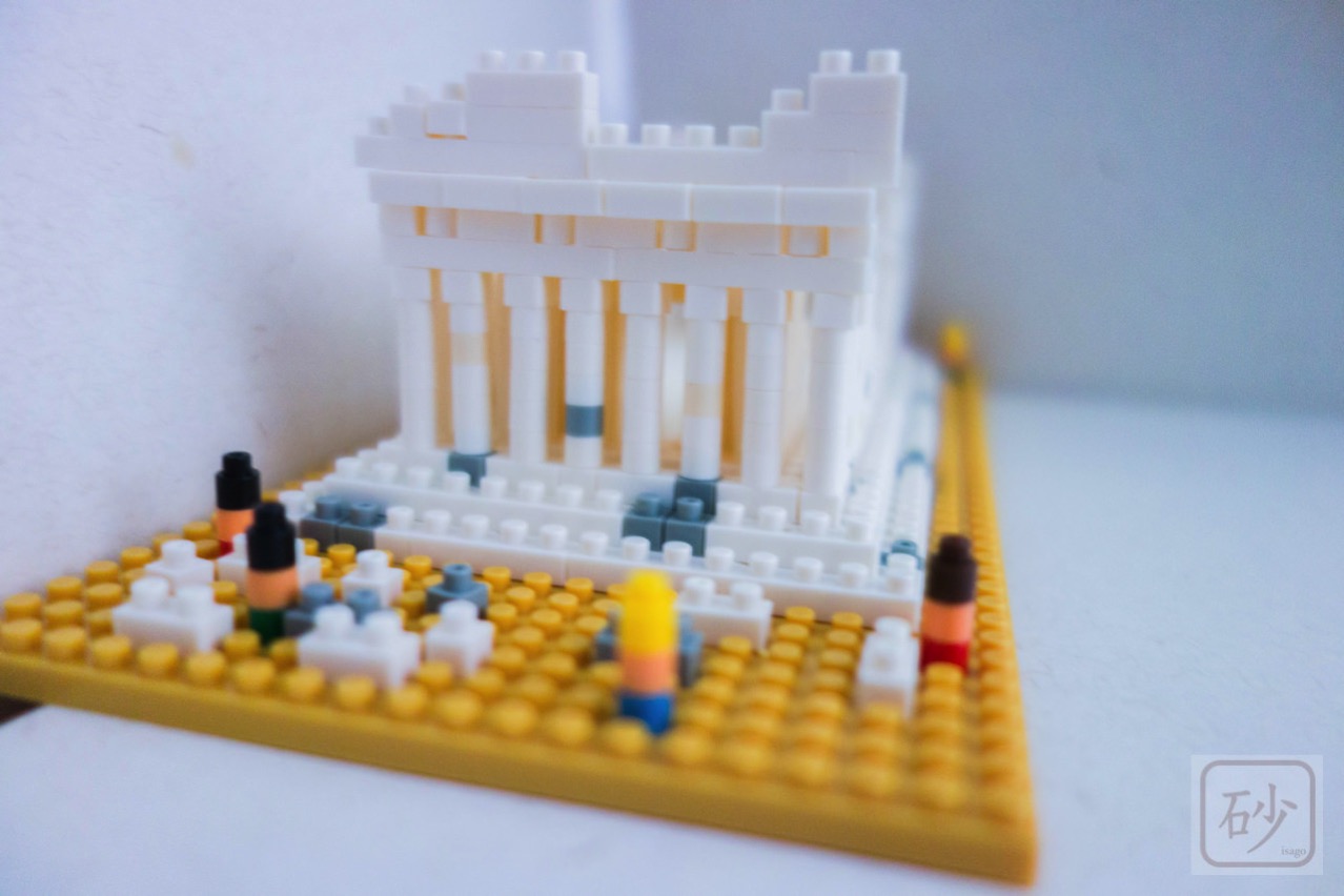 nanoblock パルテノン神殿に挑戦 【動画あり】