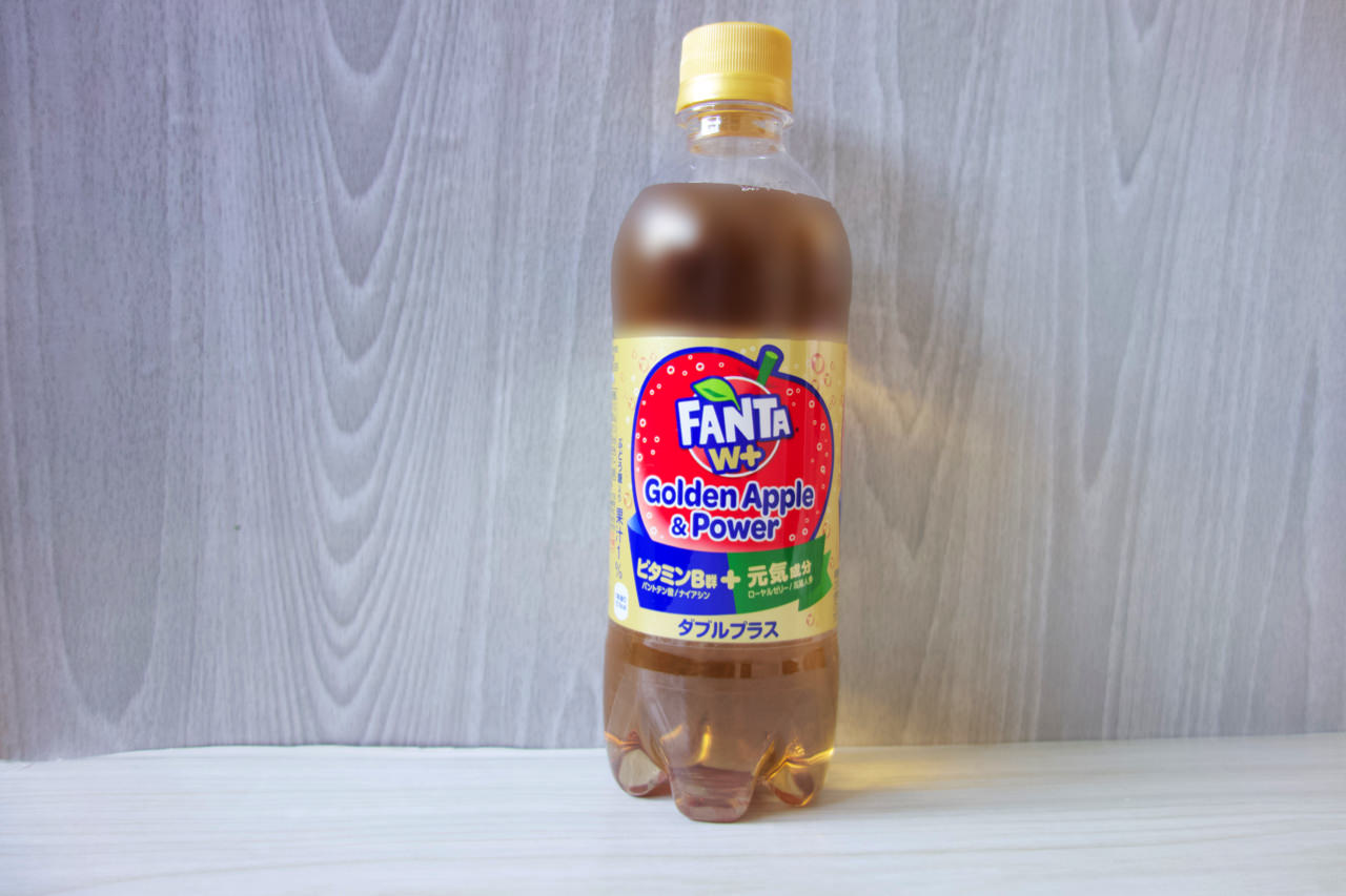 ファンタ ゴールデンアップル&パワーを飲んだ