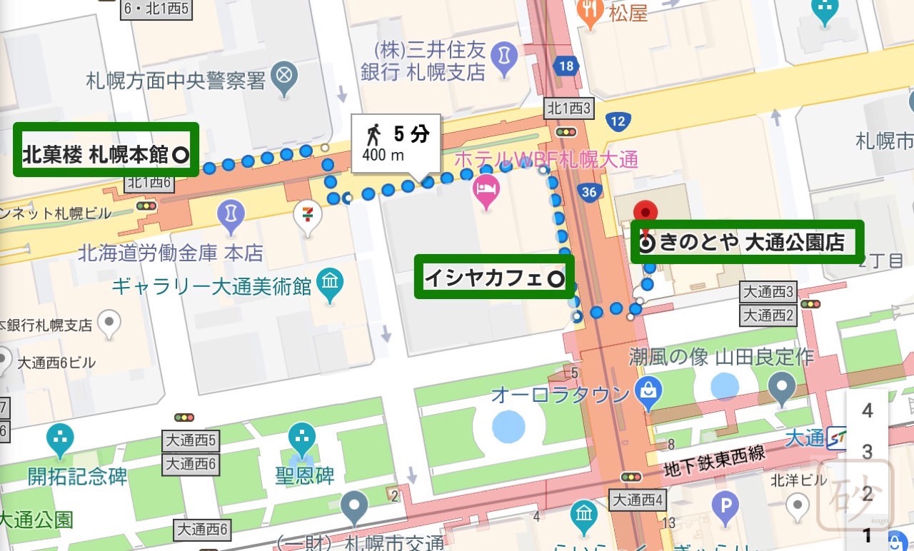 kitakaro rum raisins soft cream map02.jpg 地図