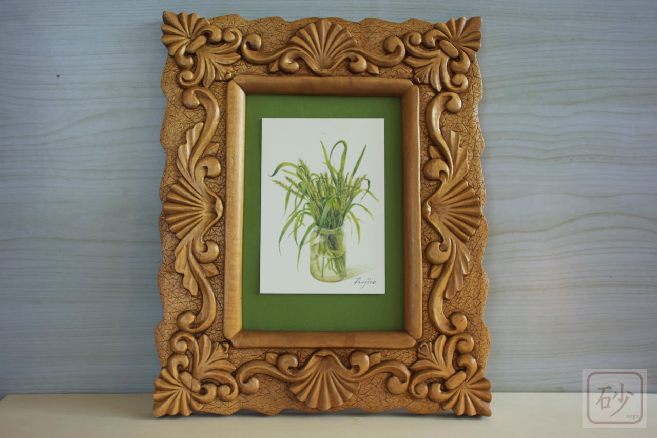 Picture frame acanthus02