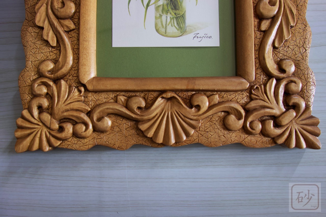Picture frame acanthus03