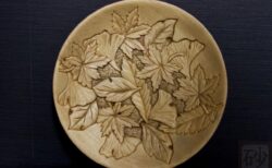 木彫り皿