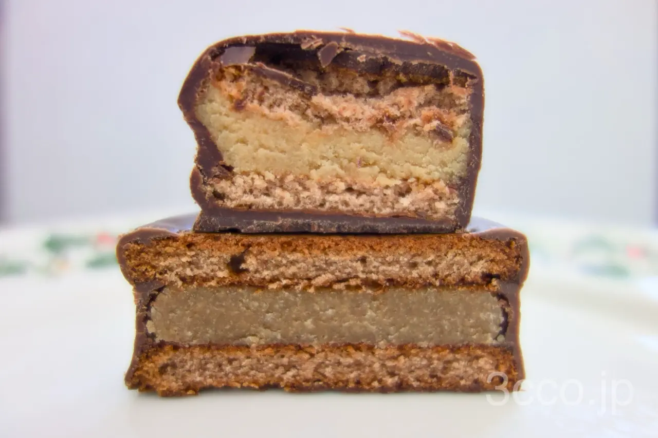 チョコマロン断面