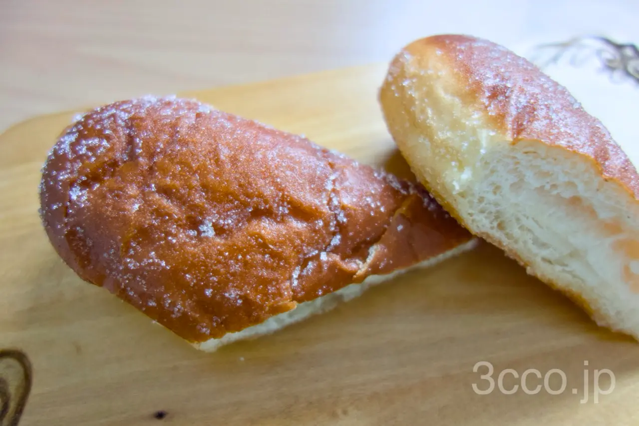 セコマ揚げパン断面