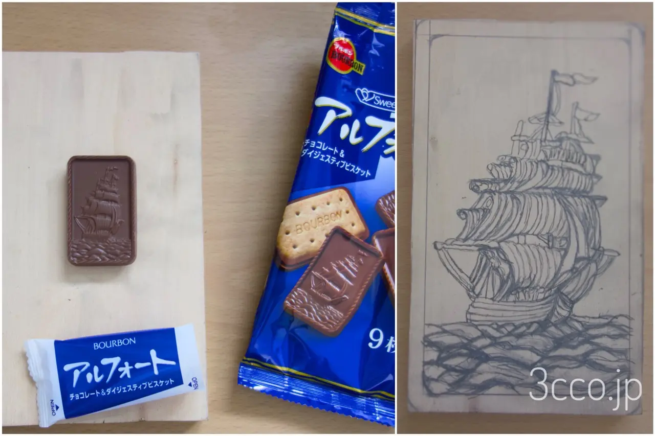 画像 アルフォート図案