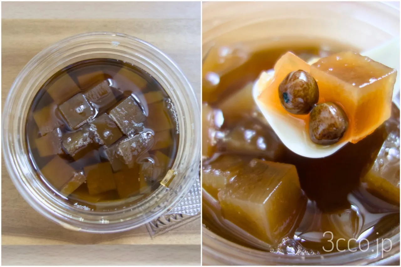 ほうじ茶みつ豆