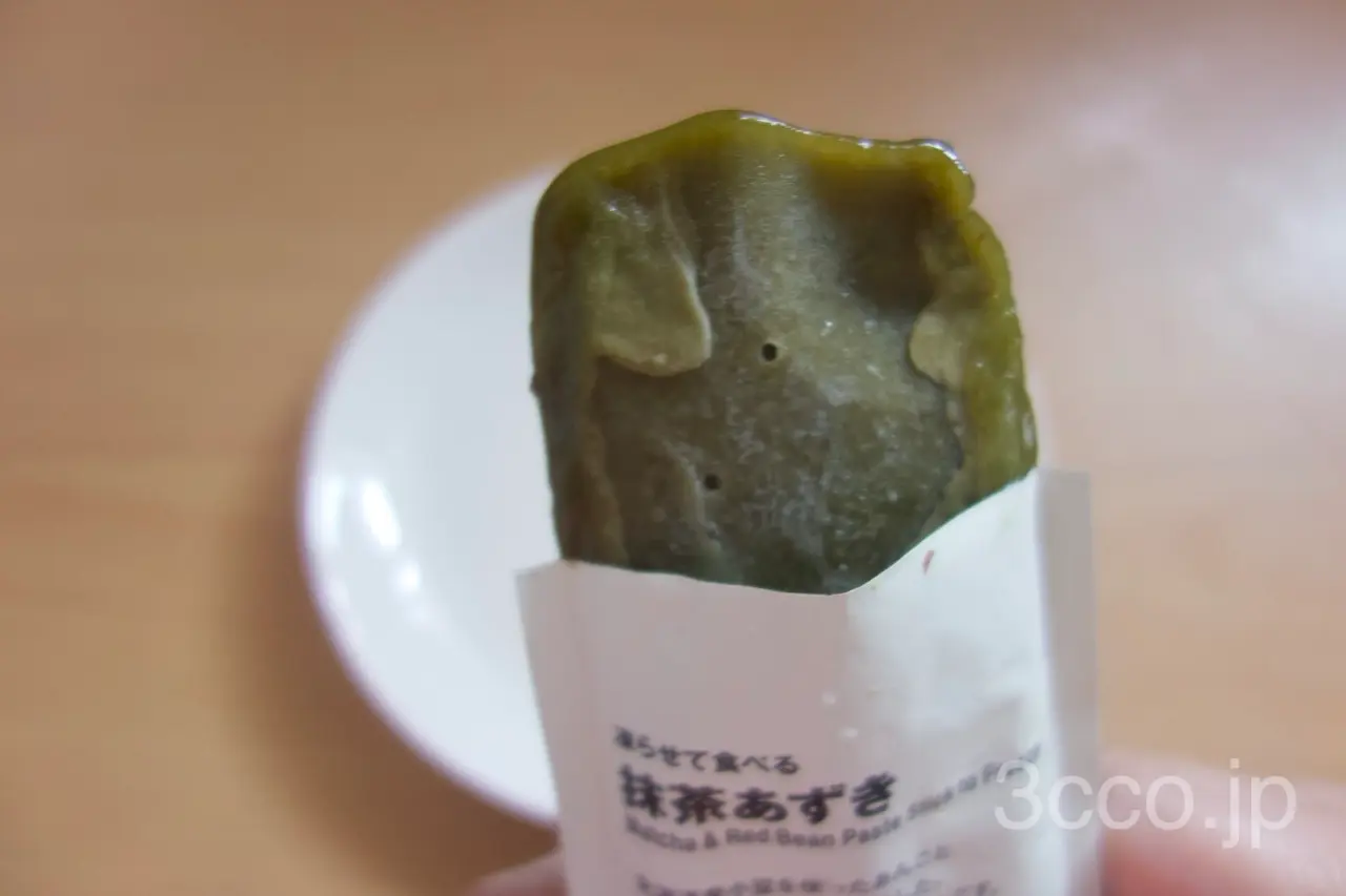 画像 凍らせて食べる抹茶あずき