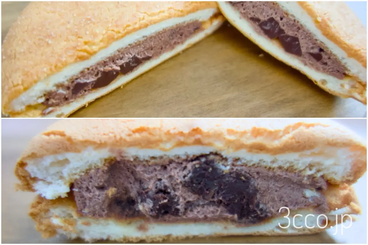 画像 六花亭バーガーチョコ比較