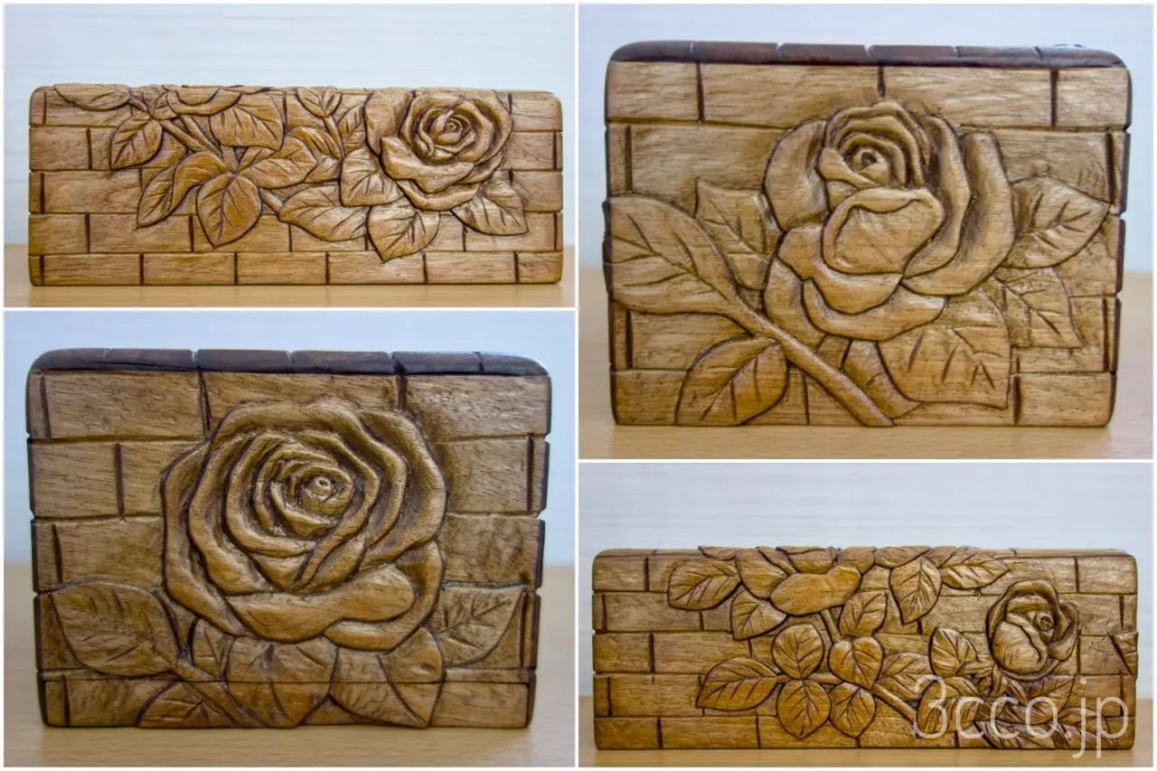 画像 薔薇のティッシュエース