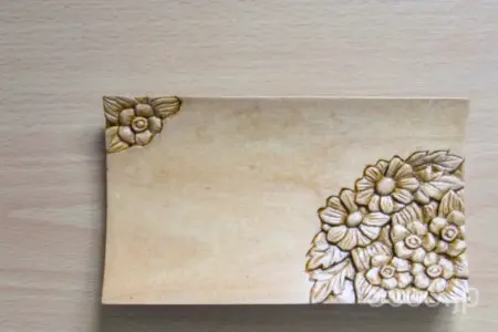 木彫り皿