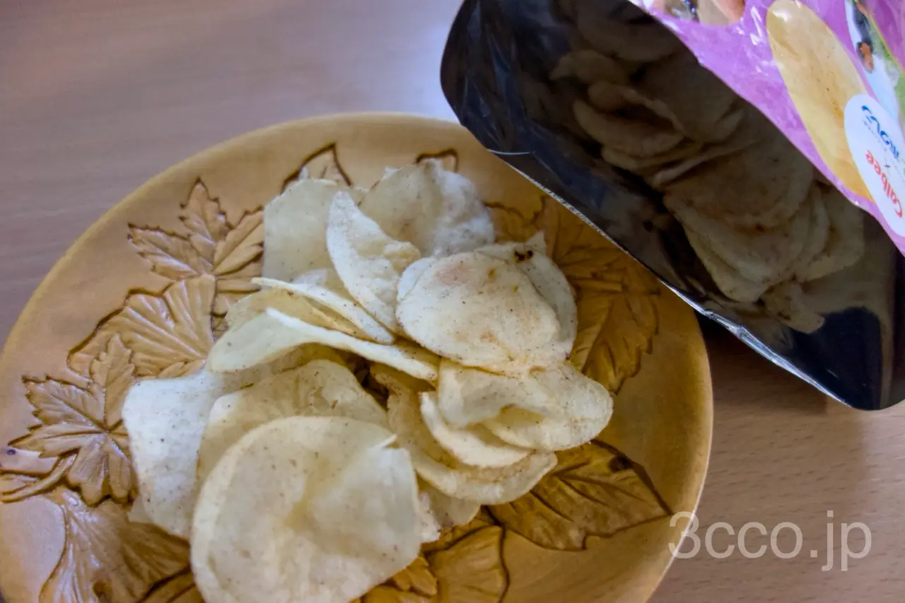 画像 ポテチしそ梅味