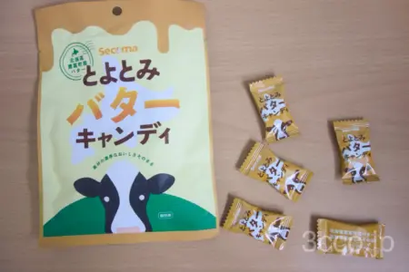 セイコーマートとよとみバターキャンディ