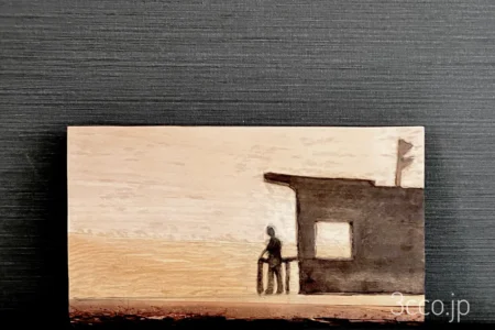 金曜ロードショー木彫レリーフ