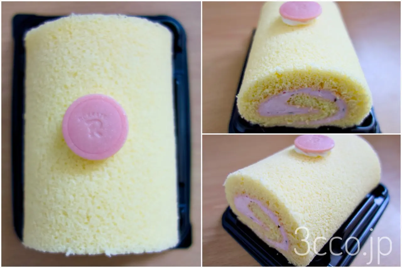 六花亭ケーキ屋さん2026年３月さくらのロールケーキ