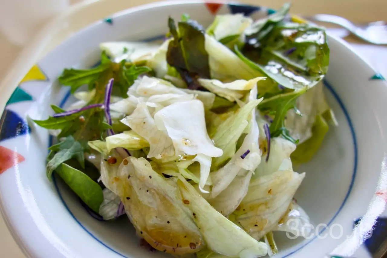 六花亭北大エルム店サラダ