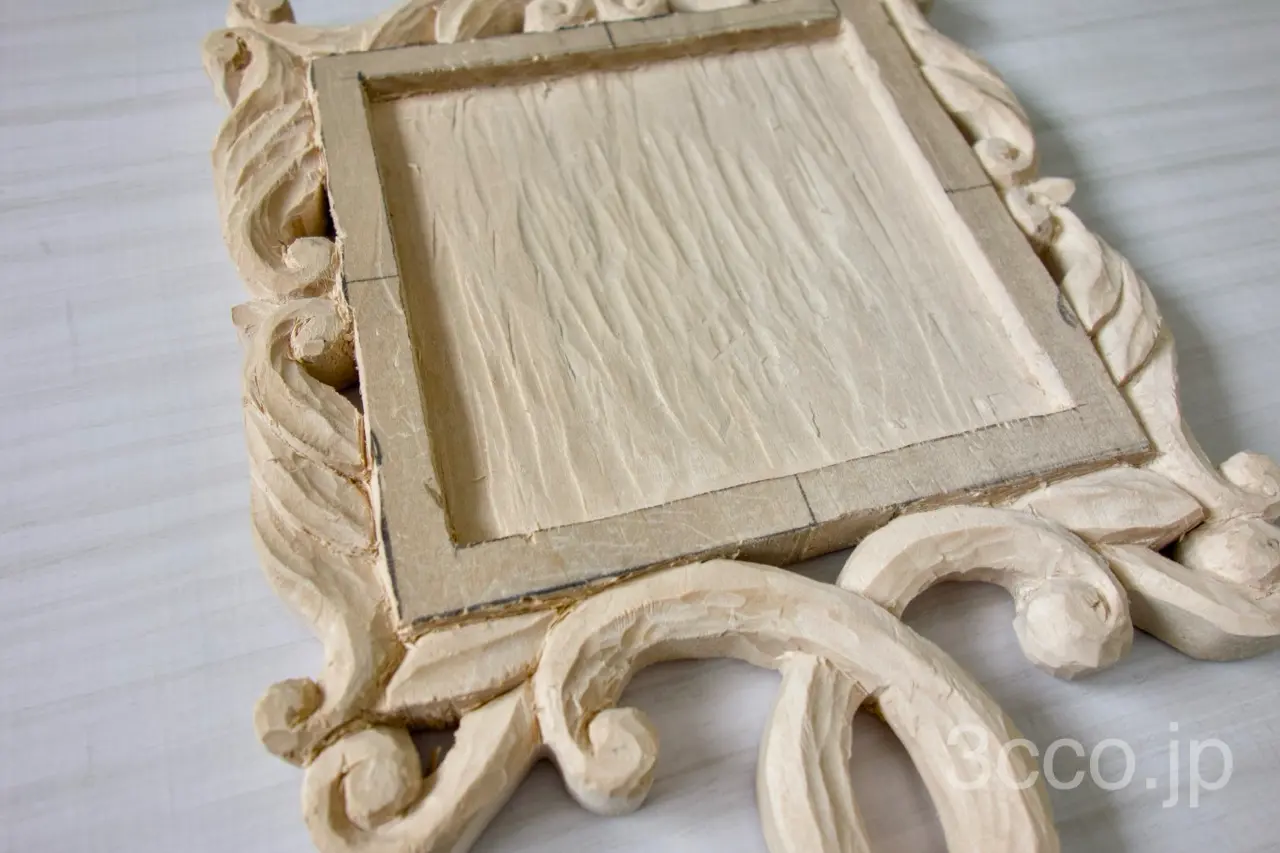 画像 木彫りシナノキ