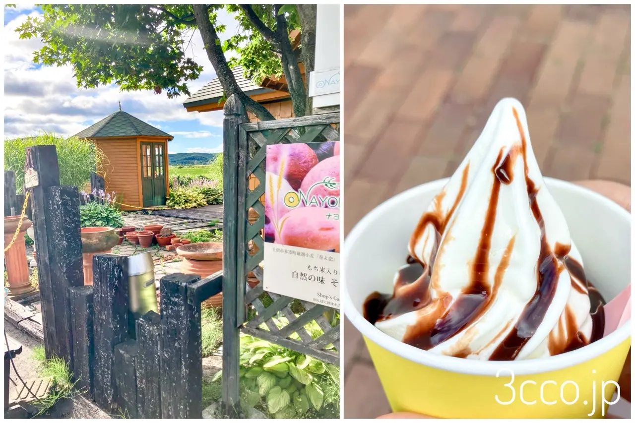名寄市ソフトクリーム