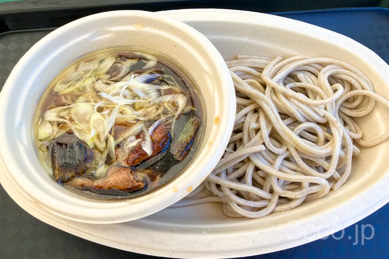 さっぽろオータムフェスト苫小牧市まぼろしの鶏皮つけ蕎麦