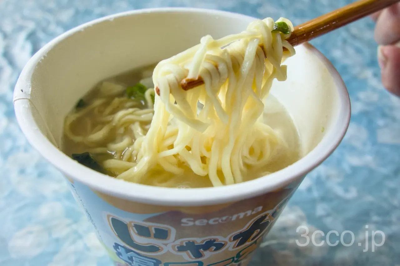セコマじゃが塩チーズヌードル実食