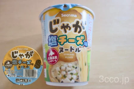 セイコーマートじゃが塩チーズ味ヌードル
